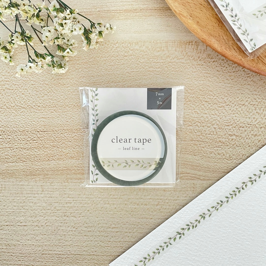 Clear Tape - 7mm | Leaf Line