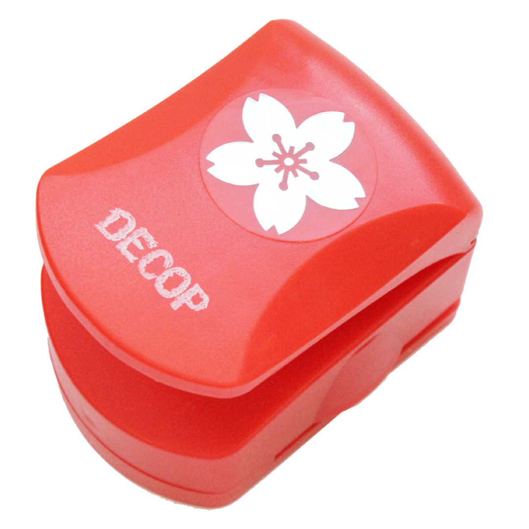 Decop Embossed Craft Punch | Sakura Cherry Blossom 32mm