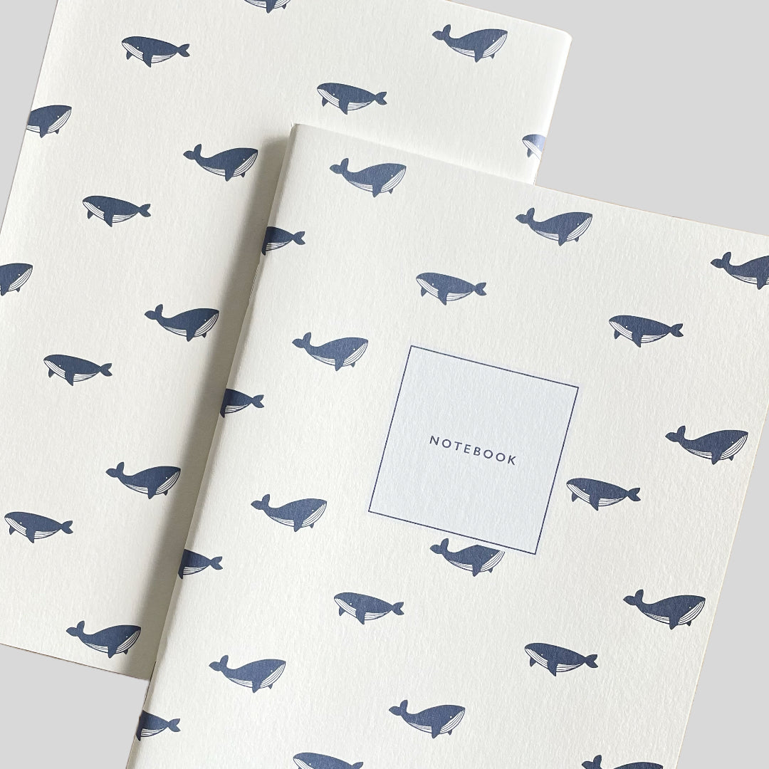 Matoka Whale Notebook - A5