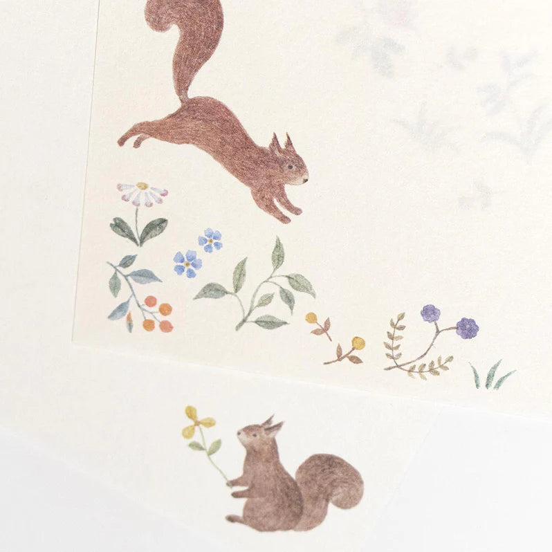 Michikusa Memo Pad - Squirrel