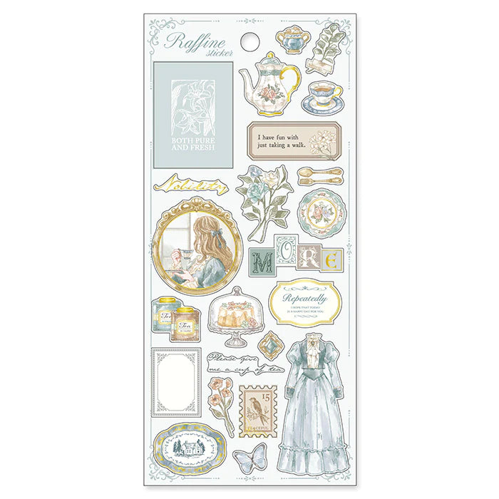 Raffine Sticker - Pearl Blue