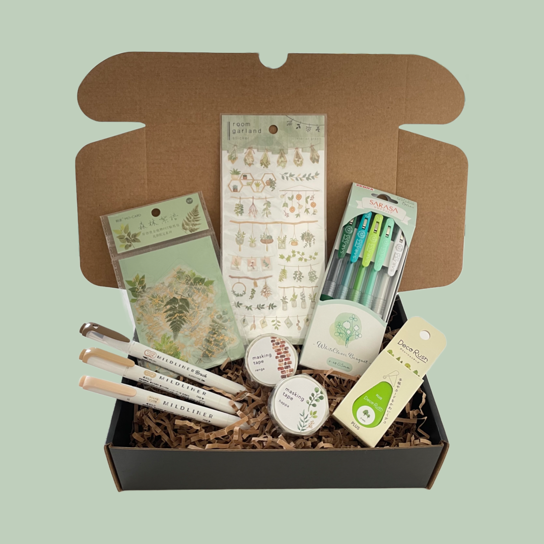 mizunooto japanese stationery gift box