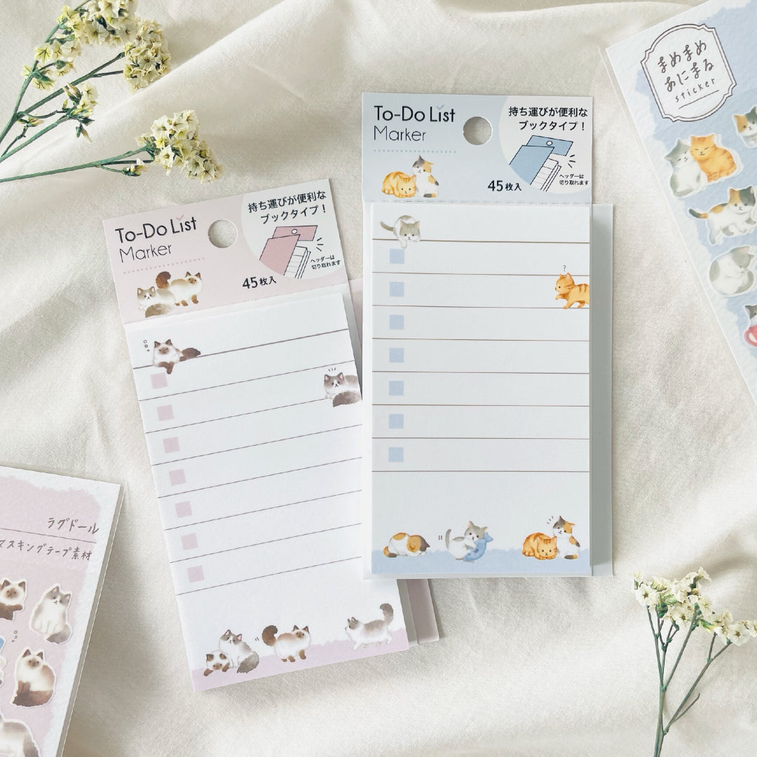 Sticky Note To-Do List Marker - Ragdoll Cat