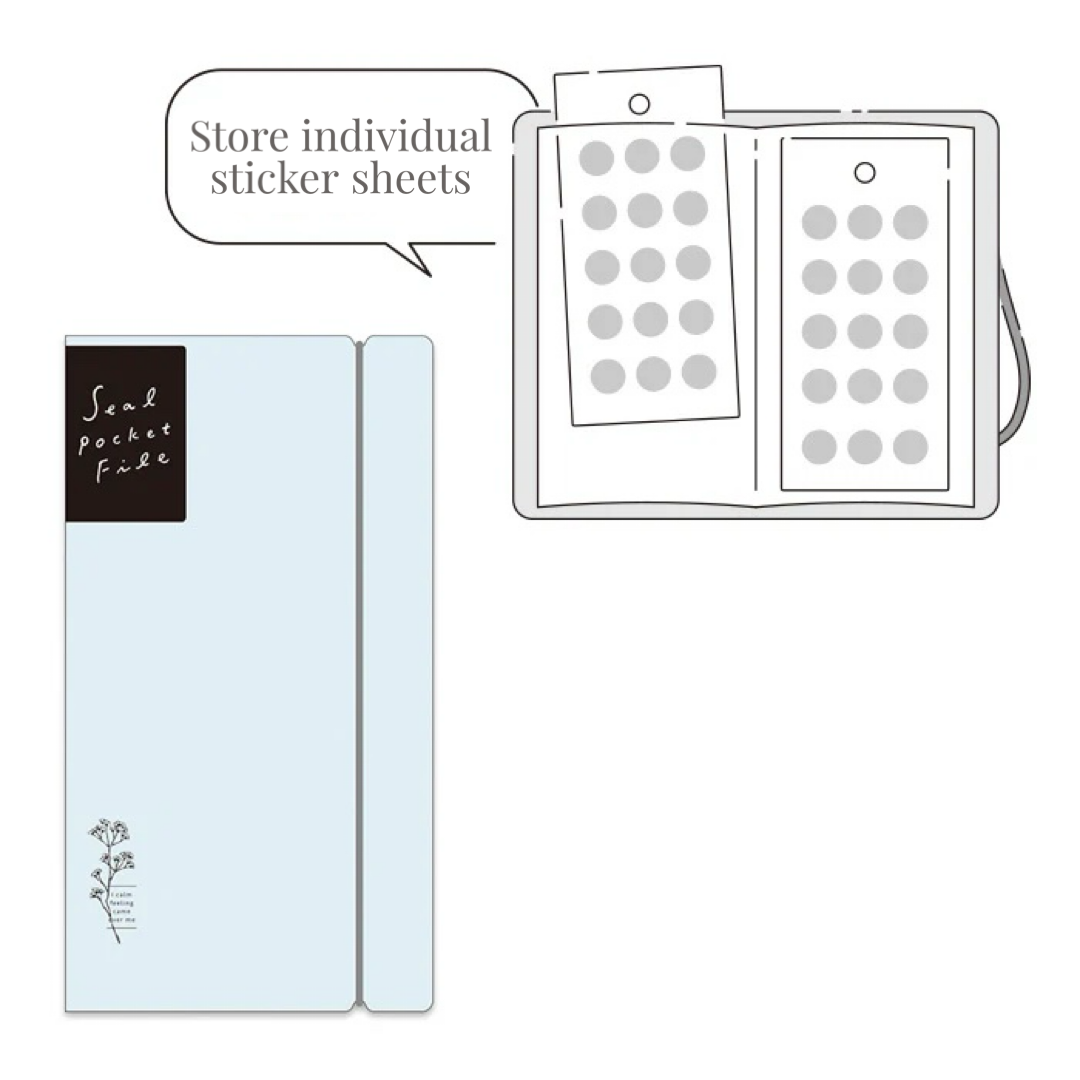 Sticker Organiser | Blue