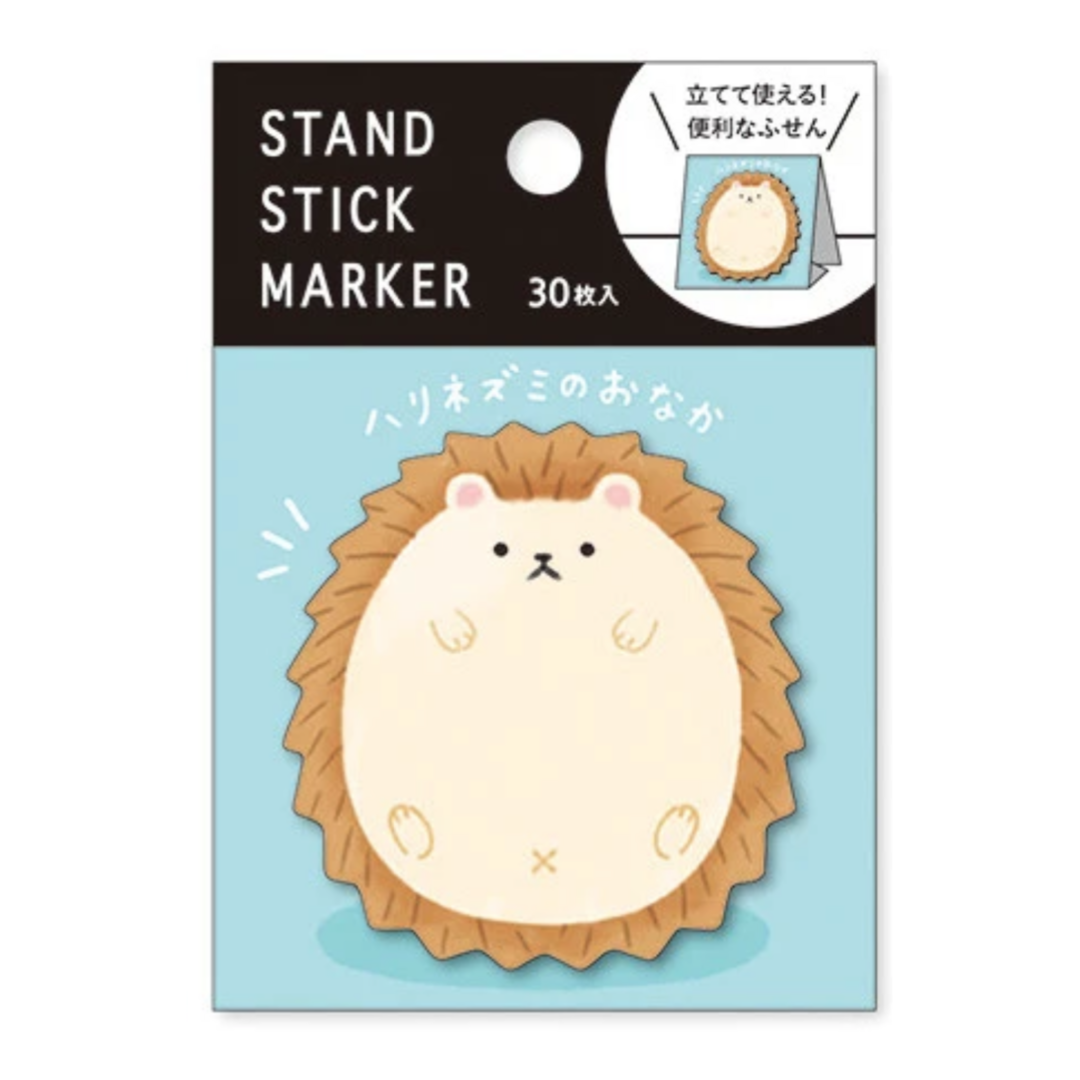 Sticky Note Stand Stick Marker - Hedgehog