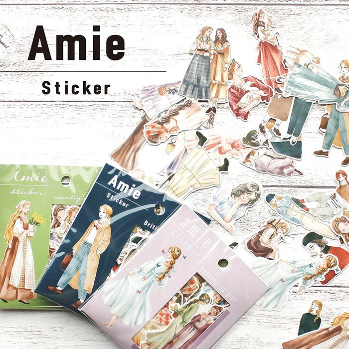 Amie Sticker - British Girl