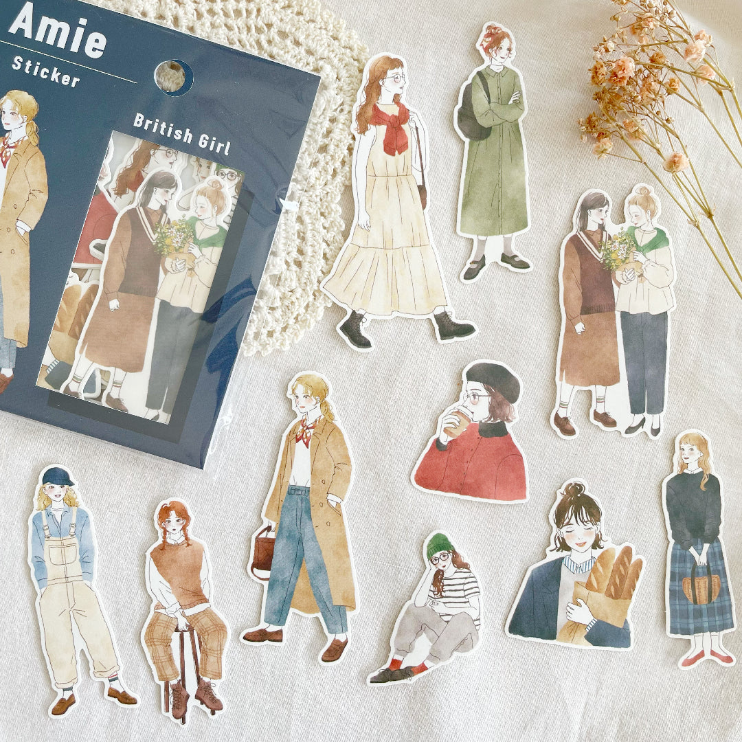 Amie Sticker - British Girl