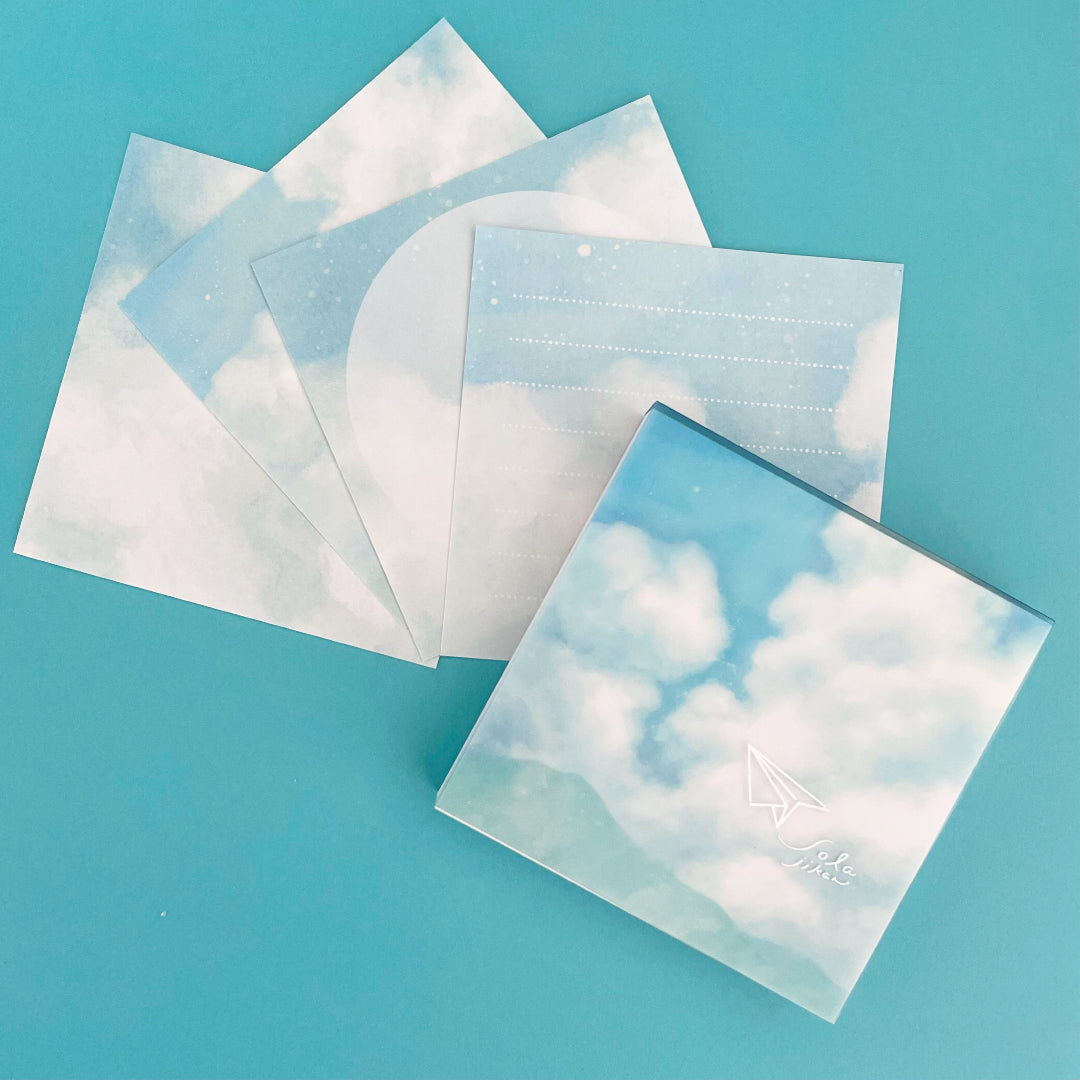 Blue skies supplies_April 2024_Stationery box of the month_Mizu no oto