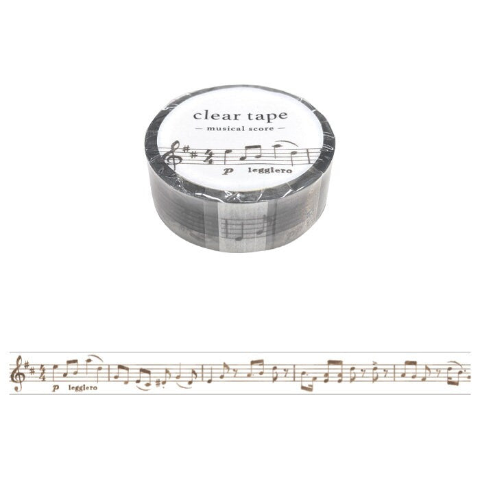 Clear Tape - 15mm | Musical Score