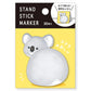 Sticky Note Stand Stick Marker - Koala