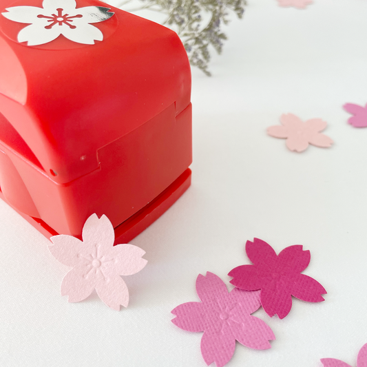 Decop Embossed Craft Punch | Sakura Cherry Blossom 32mm