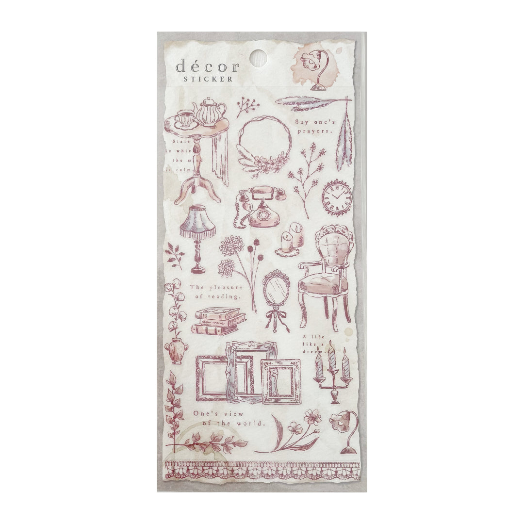 Décor Sticker - Maroon – MIZU NO OTO