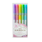 Zebra Kirarich Glitter Highlighters | 5 pack