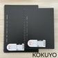 Kokuyo Soft Ring Notebook - Black | Horizontal Ruled