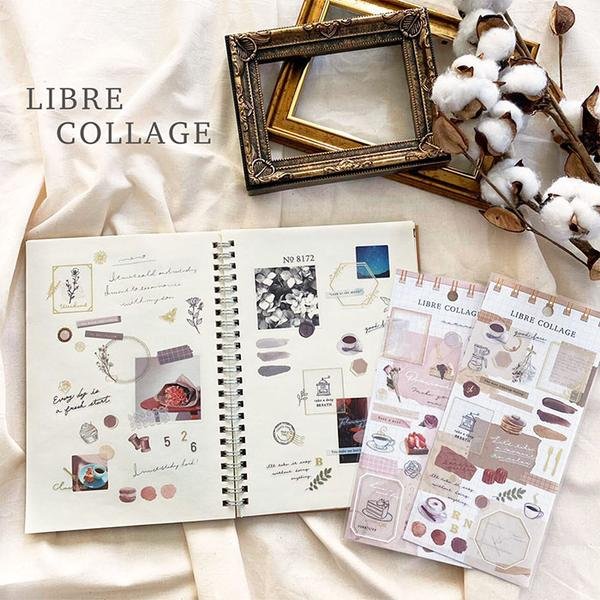 Libre Collage - Gray