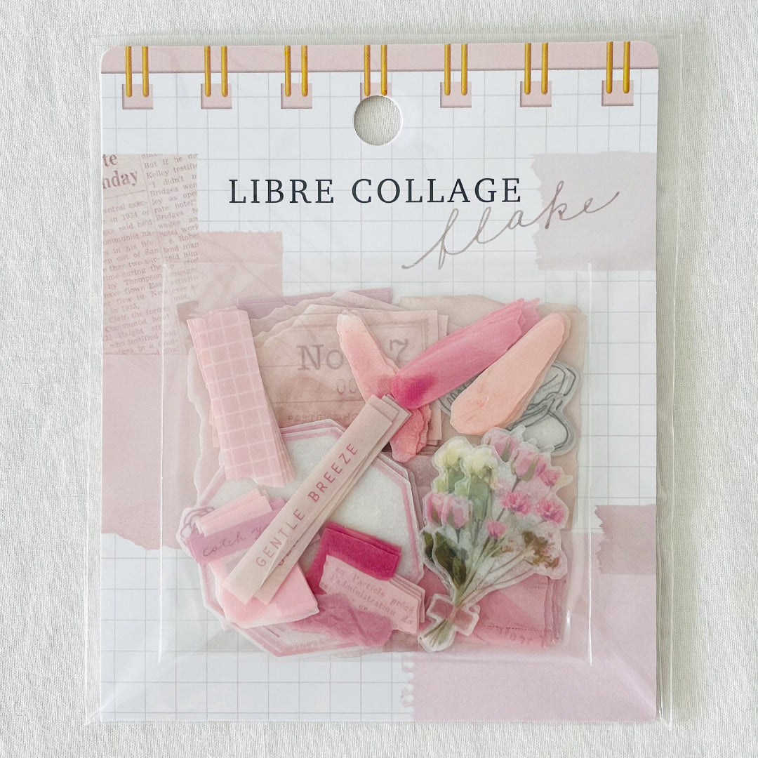 Libre Collage Flake - Pink