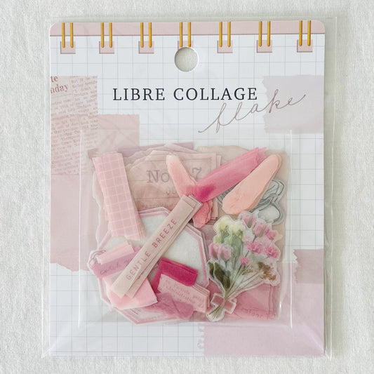 Libre Collage Flake - Pink