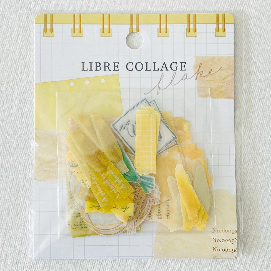 Libre Collage Flake - Yellow