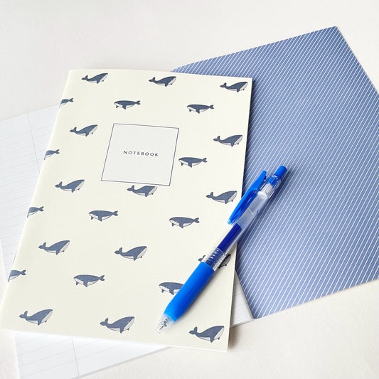 Matoka Whale Notebook - A5