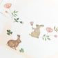 Michikusa Memo Pad - Petal Rabbit & Clover