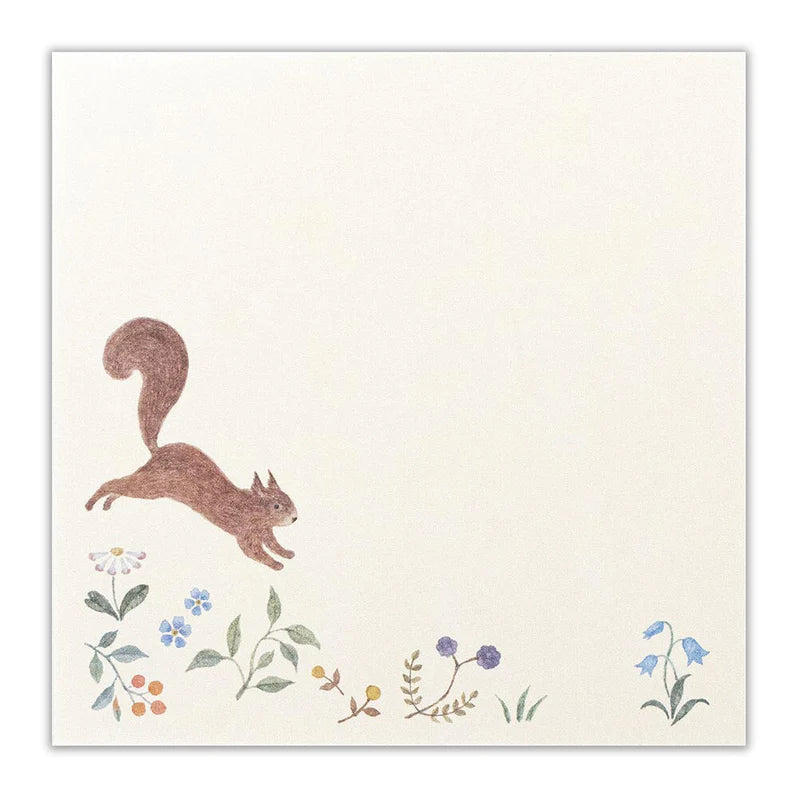 Michikusa Memo Pad - Squirrel