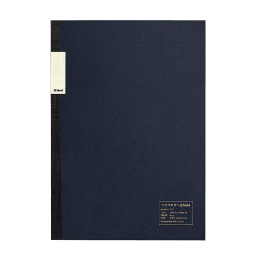 Kleid Navy Notebook - A5 | 2mm Grid