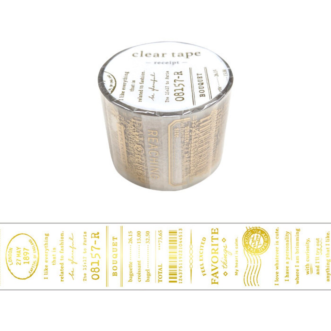 Clear Tape - Receipt – MIZU NO OTO