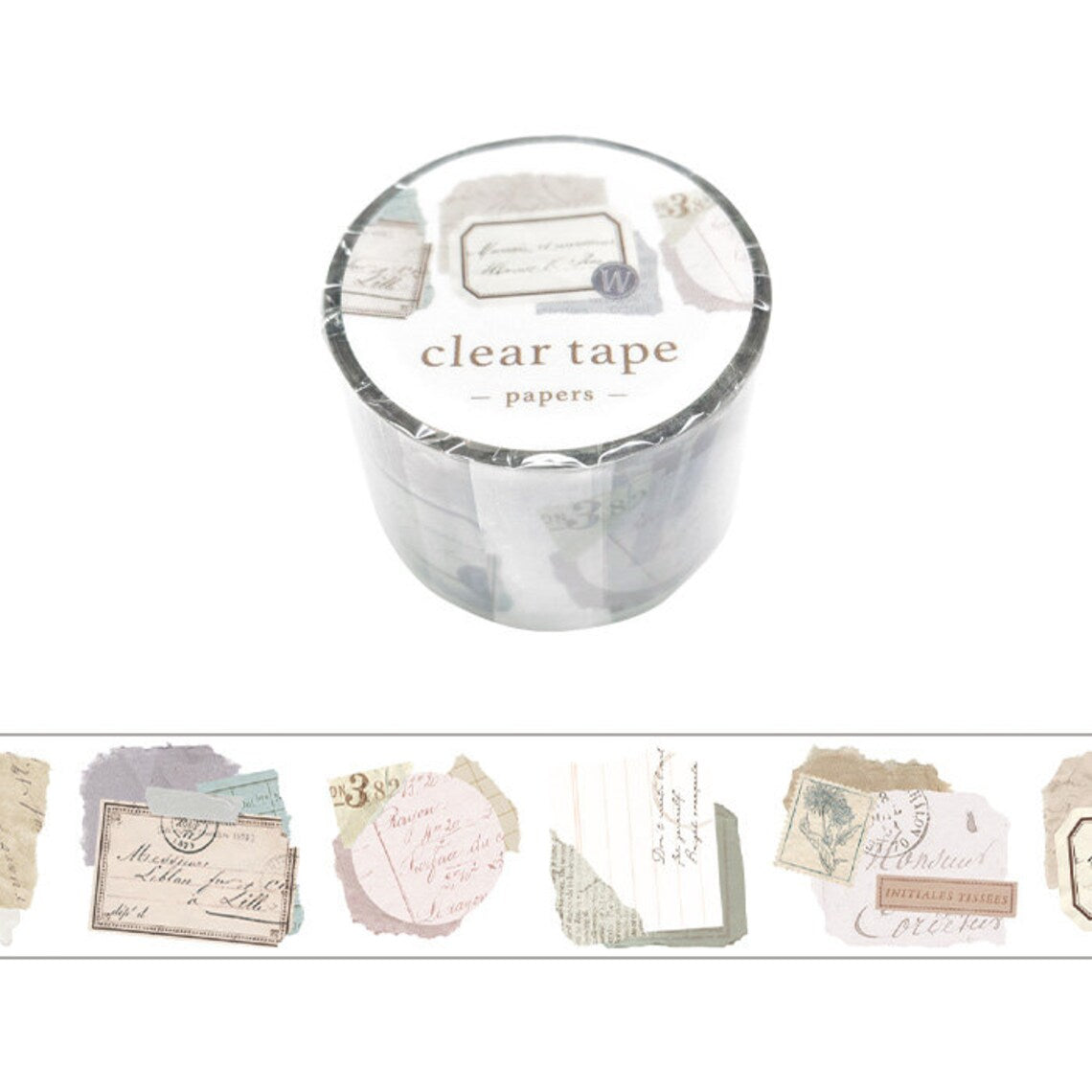 clear washi tape_papers_japanese stationery_mizunooto