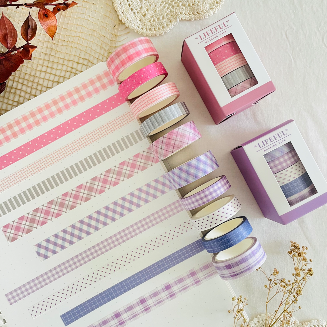 Lifeful washi tape sets