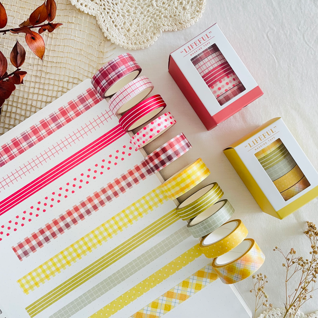 Lifeful washi tape sets