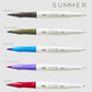 Sailor Shikiori Brush Pens | 5 pack - Summer