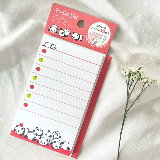 Sticky Note To-Do List Marker - Panda