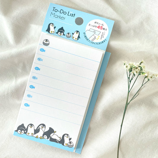 Sticky Note To-Do List Marker - Penguin