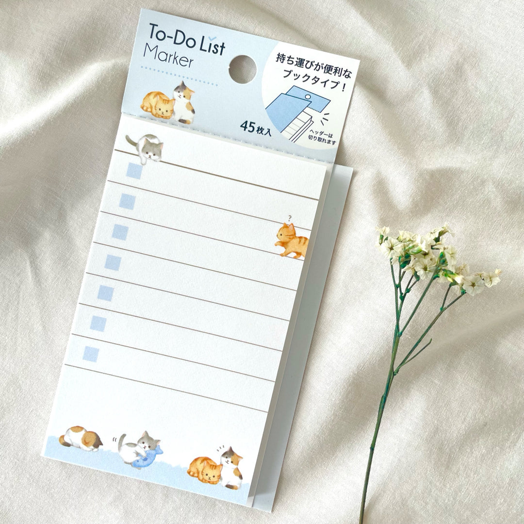 Sticky Note To-Do List Marker - Tortoiseshell Cat